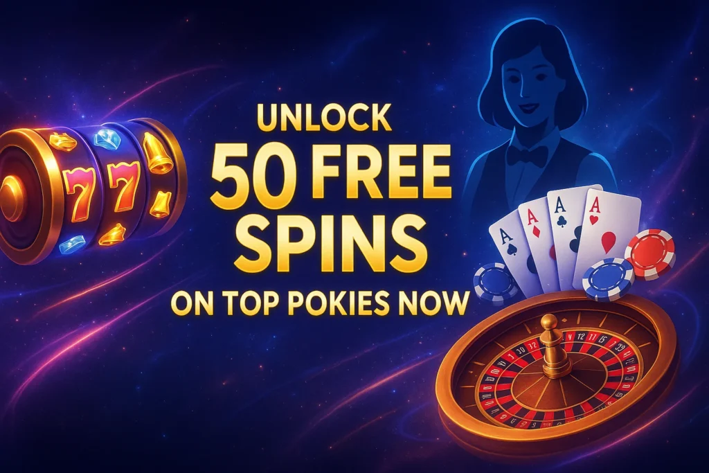 Spin Galaxy NZ - Unlock 50 Free Spins on Top Pokies Now!